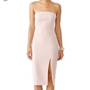 Jay Godfrey blush Thompson dress